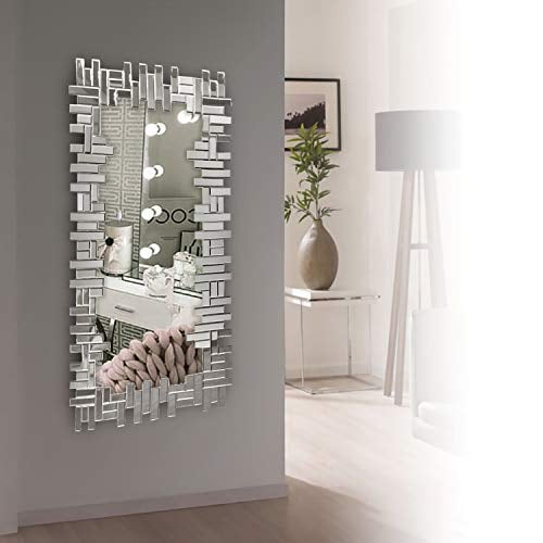 Art Decorative Wall Mirrors Large Grecian Venetian Mirror For Hotel Home Vanity Sliver 24 8 X 47 3 Com Art Decorative Wall Mirrors Large, Art Decorative Wall Mirrors Large Grecian Venetian Mirror