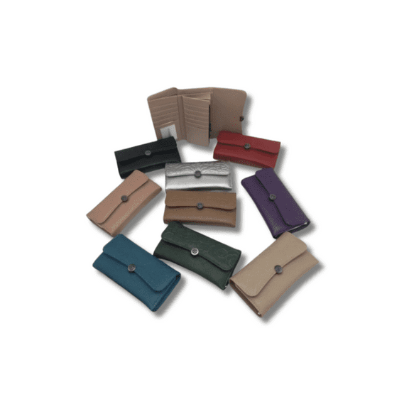 10 pieces Y-824 Fashion Women's Wallet - Multi-Color Set