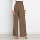 thumbnail image 4 of Pantalón de traje para mujer pantalones casuales de pierna ancha cómodos correa de cintura cómoda elegante para mujer para oficina para club ANGGREK Otros, 4 of 8