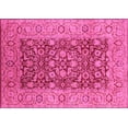 thumbnail image 1 of Ahgly Company Indoor Rectangle Oriental Pink Industrial Area Rugs, 7' x 10', 1 of 4