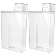 thumbnail image 1 of Miangastore 2 Pcs Distributeur de Détergent à Lessive Bouteilles Vides Réutilisables Conteneur de Poudre à Laver, 1 of 8
