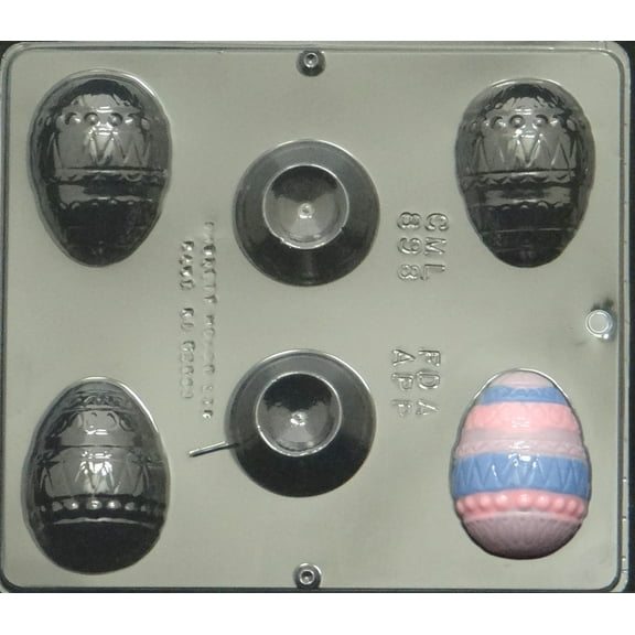 898 Egg Assembly with Stand Chocolate Candy Mold