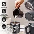 thumbnail image 4 of Custom 14oz Insulated Stainless Steel Coffee Mug with Lid Bulk, Double Wall Vacuum Travel Coffee Cup with Handle, Reusable Metal Tumbler for Camping, Ideal Gifts, 4 of 7