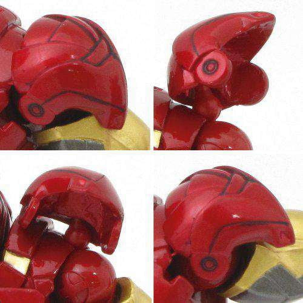 Marvel Sci-Fi Revoltech Iron Man Super Poseable Action Figure (Mark VI)