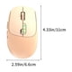 thumbnail image 3 of Ratón inalámbrico Bluetooth recargable, visible, de potencia, silencioso, para oficina, de alto valor, DPI ajustable, para portátil, tableta, ratón universal, ratones inalámbricos, 3 of 8