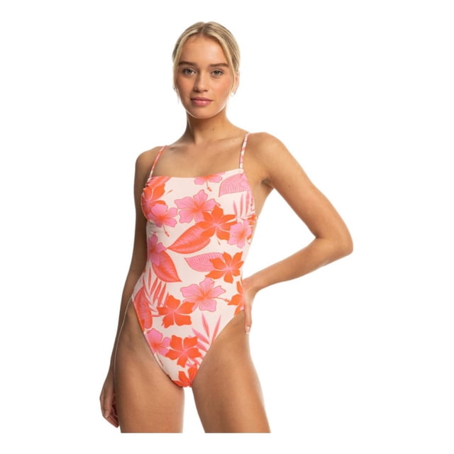 Traje De Baño Roxy Mujer Dama Bañador 1 Pieza Beach Classic naranja M