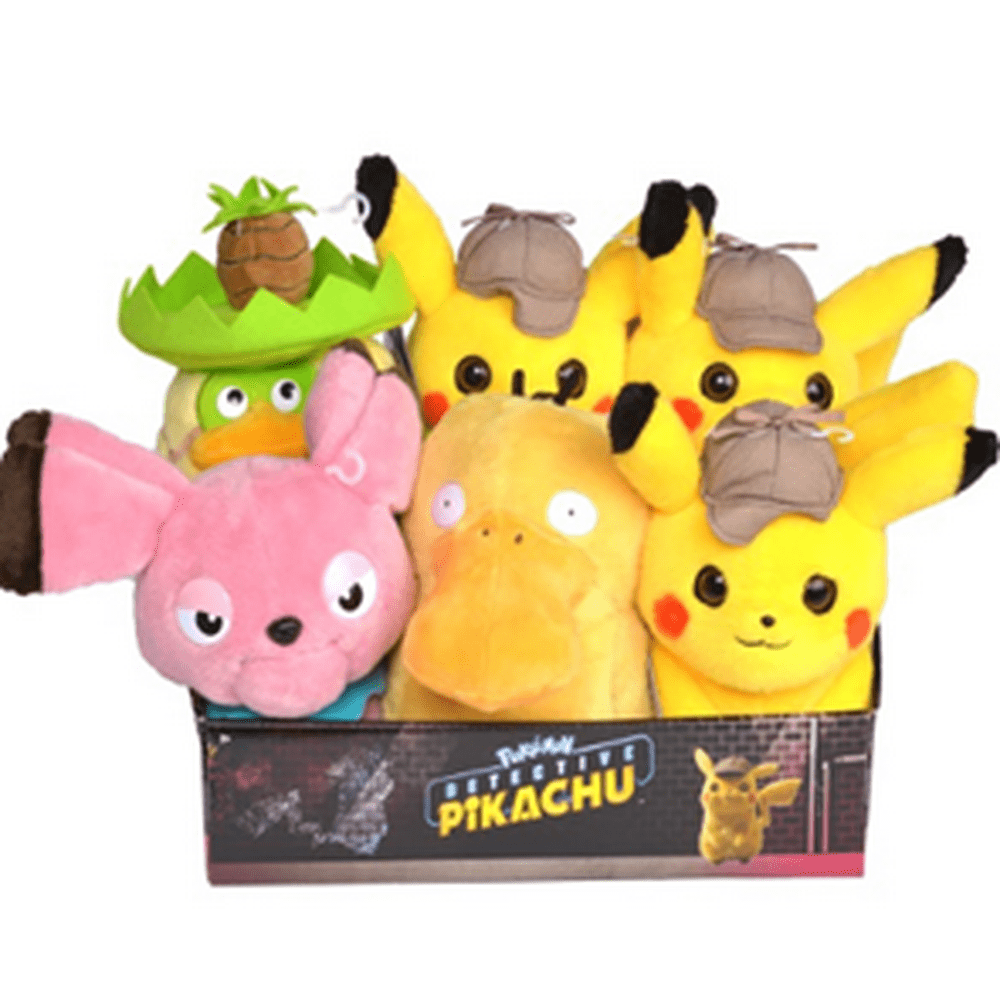 Detective Pikachu 8" Plush Assortment