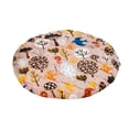 thumbnail image 1 of Fiudx Cojín Redondo de Pana Suave, Antideslizante y Lavable, con Acolchado de Esponja Gruesa, para Uso En Interiores y Exteriores, Ideal para Comedor, Patio y Sala de Estar. Funda con Cremallera de F, 1 of 5