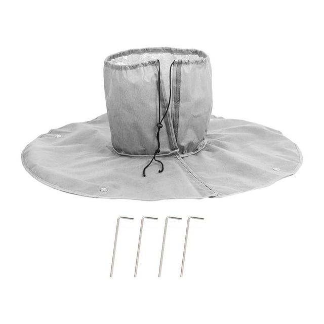 koolsoo Winter Tree Protector Insulation Cover Wear Resistant Reusable Tree Freeze Cover Multifunctional for Outdoor Plants Gray