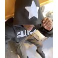 thumbnail image 3 of Sudadera con capucha de gran tamaño para hombre Y2K, sudadera con capucha de manga larga con cremallera y estampado de estrellas a la moda, chaqueta grunge gótica, abrigo, ropa de calle Harajuku, 3 of 5