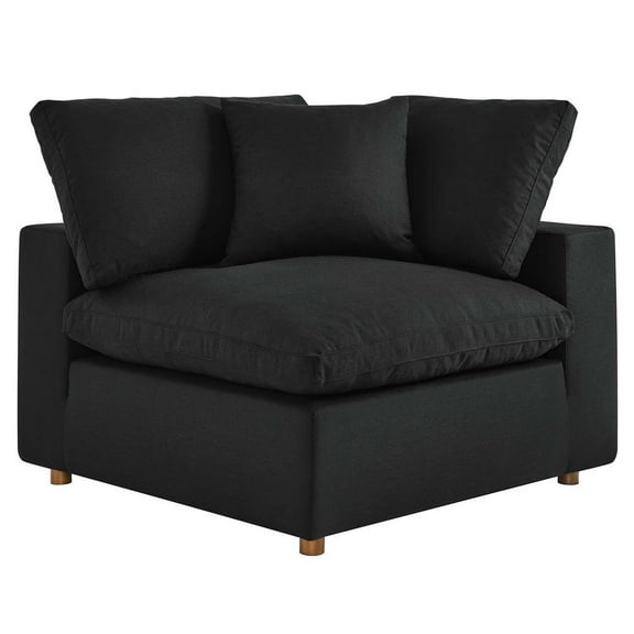 Commix Down Filled Overstuffed Corner Chair-EEI-3319