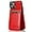 Red, variant on Phone Case Compatible with iPhone 14 & iPhone 13, Leather Wallet Case with Card Holder Slots Kickstand Protective Cover for Men and Women, Green