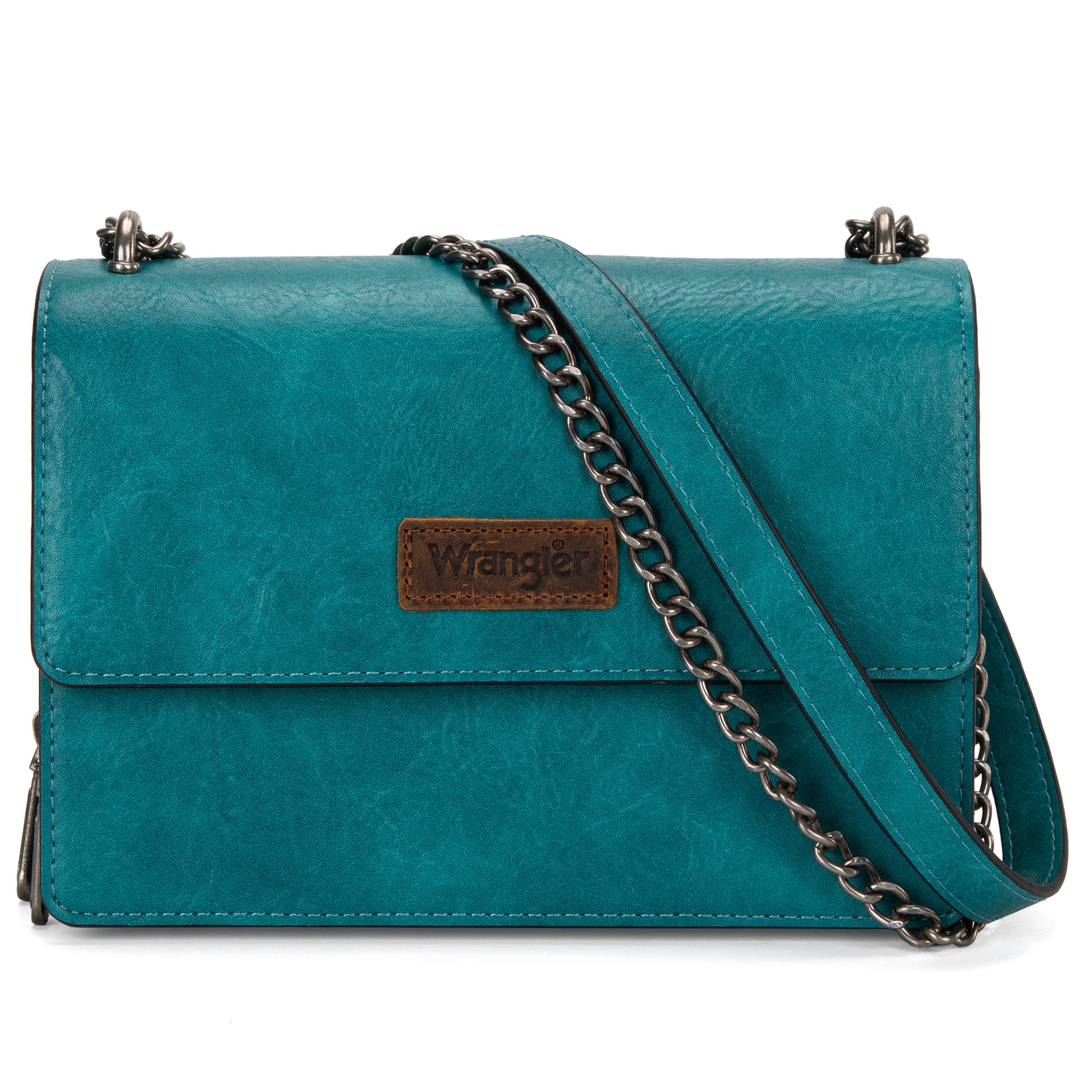 Tejas Leather Bucket Hide Handbag with Turquoise Laredo | My Site