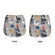 thumbnail image 3 of Balery Dog Pantalones cortos deportivos para mujer con forro y dos bolsillos, elásticos, para entrenamiento, gimnasio, yoga-X-Large, 3 of 7