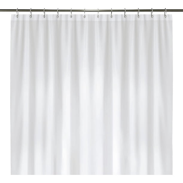 Forro para Cortina de Ducha de Baño Liba PEVA Calibre 8 Resistente Al Agua Color Blanco 72 de Ancho x 84 de Alto