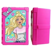 Tara Toys Barbie 8-Doll Multi-Compartment Fashion Wardrobe Storage Case with New and Improved Latch