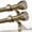 Antique Bronze-16"-88"|2 Pack, variant on VIB Antique Bronze Curtain Rods for Windows 48 to 84 Inches Adjustable Length Heavy Duty 1" Diameter Window Curtain Rod with Solid Metal Finials for Outdoor Farmhouse Bedroom Kitchen Living Room