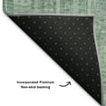 thumbnail image 5 of Addison Rugs Mayfield Premium Machine Washable Transitional Border Teal Rectangle Rug, 8' x 10', 5 of 7
