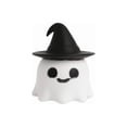thumbnail image 6 of Cute Ghost Charm with Witch Hat, Mini Resin Ghost Figurine, Spooky Halloween Decor for Desk, Shelf, and Party Favors, Summer for Fall Season Home Accents, 6 of 6