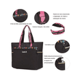 thumbnail image 3 of Bolso De Mujer, Bolso De Gran Capacidad Lab.G Negro, 3 of 5