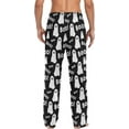 thumbnail image 2 of Top-kevin Ghost Boo Pajama Pants Men's Pajama Bottoms Lounge Sleepwear PJs Casual Sleep Pants, 2 of 11