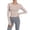 A-Khaki1411, variant on Womens Drawstring Ruched Athletic Top Thumb Hole Cropped Fit Gym Daily Tees
