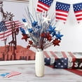 thumbnail image 4 of Mnhhatv Independence Day Decoration Vase - Foam Star Cuttings for Fourth of July, Memorial Day, or Patriotic Celebrations, Great for Indoor or Outdoor Use, Reusable Festival Décor, 4 of 6