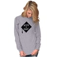 thumbnail image 4 of Grad Never A Doubt Graduation Cap Plus Size Long Sleeve Graphic Tee Shirt Brisco Brands 2X, 4 of 5