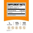 thumbnail image 2 of BulkSupplements L-Isoleucine Powder - BCAA Supplement, Amino Acid Supplement - Unflavored, 1g per Serving, 100g (3.5 oz), 2 of 6