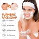 thumbnail image 3 of Jabón limpiador de cúrcuma. Jabón limpiador exfoliante antiedad natural para aclarar manchas y eliminar cicatrices de acné., 3 of 3