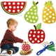 thumbnail image 2 of Juguete de cordones para niños pequeños Preescolar Juego de juguetes de madera para enhebrar Frutas Juguete de cordones con varillas para enhebrar Sandía Pera Piña Montessori Juguete de actividad para, 2 of 11
