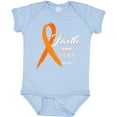 thumbnail image 3 of Inktastic Faith over Fear Leukemia Awareness with Orange Ribbon Boys or Girls Baby Bodysuit, 3 of 5