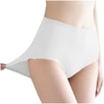 thumbnail image 5 of Lopecy-Sta Womens Panties Gift for Mother 2PC Fashion High Waisted Underwear Seamless Womens Underwear Breathable Wide Gusset Panties, 5 of 9