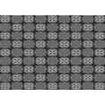 thumbnail image 1 of Ahgly Company Machine Washable Indoor Rectangle Transitional Charcoal Black Area Rugs, 4' x 6', 1 of 7