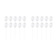 thumbnail image 1 of Inteprter 1 juego de kit de decoración de pasteles Exquisito soporte de globos Herramientas para hornear Decoraciones de feliz cumpleaños Blanco 2Conjunto, 1 of 6