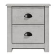 thumbnail image 6 of GALANO Geodarno 2 Drawer Nightstand - Dusty Grey Oak, 6 of 6