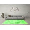 thumbnail image 3 of Ahgly Company Indoor Square Abstract Green Modern Area Rugs, 8' Square, 3 of 4