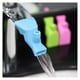 thumbnail image 3 of Conector extensor de grifo de silicona, guía de agua, tanque, antisalpicaduras, interfaz de grifo portátil, accesorios de baño, fácil de instalar, 3 of 7