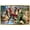 Gold Framed Version, variant on Marvel Cinematic Universe - Avengers - Mural 14.72" x 22.37" Poster, by Trends International