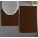 thumbnail image 3 of Alfombras de Baño Luxurux Sin Resbalón Súper Suave Chenille de Baña de Baño de Lujo Juego de Contono, Alfombra de Ducha de Lujo Suave +Tocador. LuxUrux tapetes para baño, 3 of 5