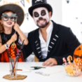 thumbnail image 5 of Clearance Home Decor Halloween Party Supplies Reusable Drinking Thematic Beverage Accessories for Kitchen Bar Black,27X0.6CM, 5 of 9