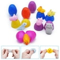 thumbnail image 6 of JOYIN 48 Mochi Squishy Toys Prefilled Easter Eggs, Kawaii Stress Reliever Squishy Toys Inside for Easter Theme Party Favor, Easter Eggs Hunt, Basket Filler, Classroom Prize Supplies, 6 of 9
