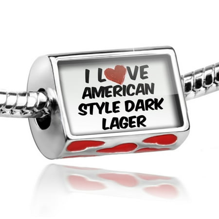 Bead I Love American Style Dark Lager Beer Charm Fits All European