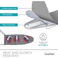 thumbnail image 4 of IVATION Wall Mounted Folding Ironing Board with Iron Holder - Space Saving & Easy to Use, 4 of 9