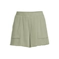 thumbnail image 5 of Secret Treasures Women's and Women's Plus Size Patch Pocket Sleep Shorts, 5 of 5