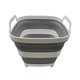 thumbnail image 1 of Cubo de limpieza portátil shaofei con asa plegable para lavado de autos en El hogar Blanco gris, 1 of 5