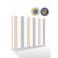 thumbnail image 2 of Beige Grey Striped Wall Art for Living Room,Canvas Picture Wall Decor for Bathroom Bedroom,Minimalist Farmhouse Stripe Painting Artwork for Office Kitchen Hallway Dining Room Home Decorations 12"x16", 2 of 8
