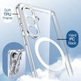 thumbnail image 6 of JETech Magnetic Case for Samsung Galaxy S26 Plus, Compatible with MagSafe, Shockproof Cover (Clear), 6 of 7