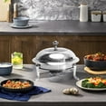thumbnail image 6 of Chafing Dish,Stainless Steel Chafing Dish Small Hot Pot,Alcohol Food Warming Tray Large Capacity,Parties Dinners Catering Buffet Warmers Sets,Food Pans Solid Fuel Boiler Small 18cm, 6 of 9