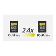 thumbnail image 2 of Tarjeta de memoria Sony CEA-G Series CFexpress 960GB tipo A, 2 of 5